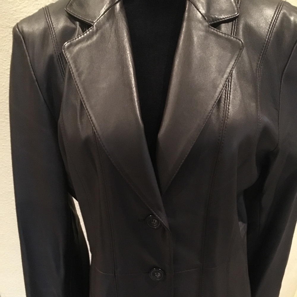 Leather Coat